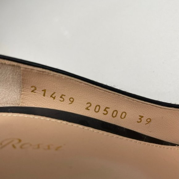 GIANVITO ROSSI Leopard Print Brown Calf Hair & Leather Point Toe Pumps- US 9 - Picture 8 of 12